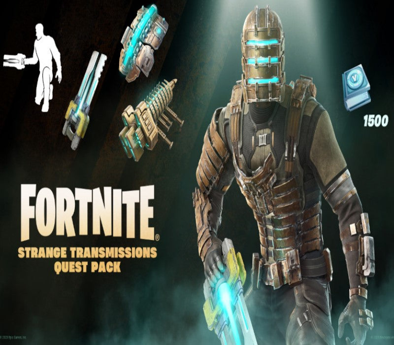 Fortnite - Strange Transmissions Quest Pack + 1,500 V-Bucks Challenge DLC US XBOX One /