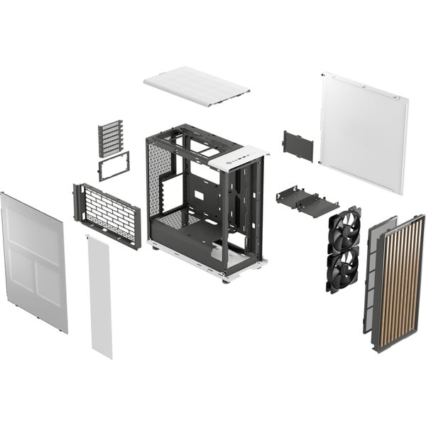 Fractal Design North Chalk White, Tower-Gehäuse - Fractal Design - vue 16