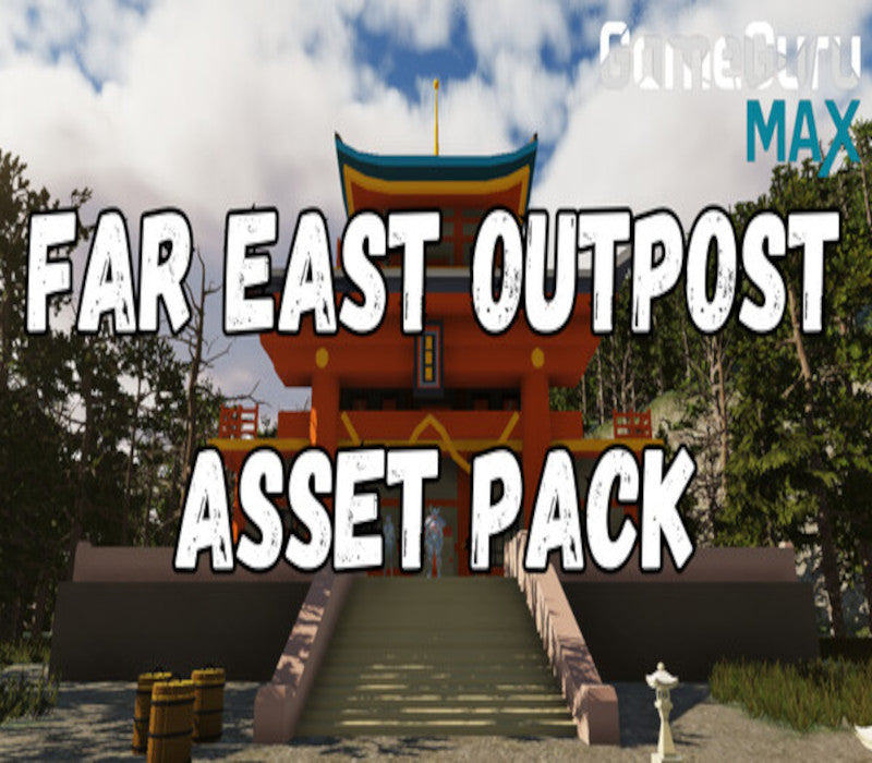 GameGuru MAX - Low Poly Asset Pack - Far East Outpost DLC
