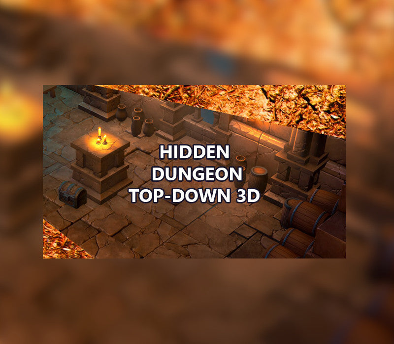 Hidden Dungeon Top-Down 3D