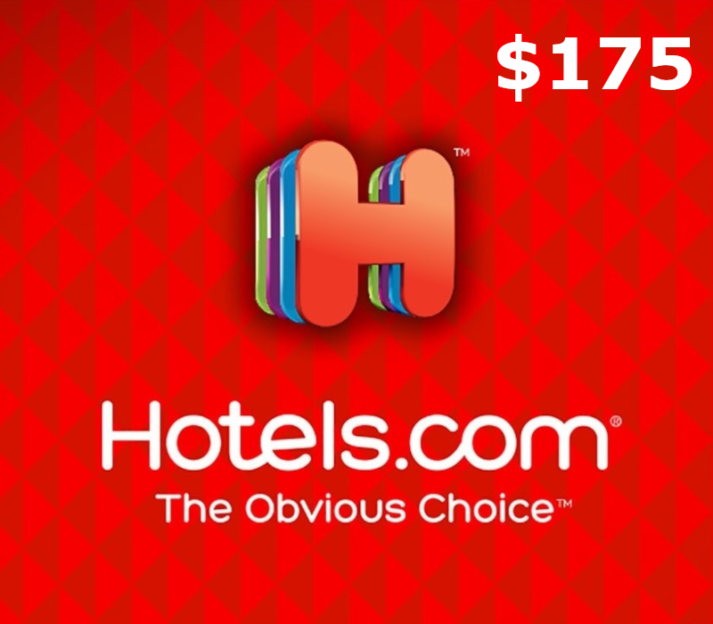 Hotels.com $175 Gift Card