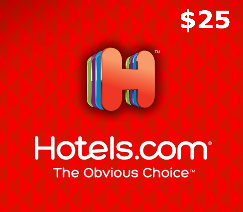 Hotels.com $25 Gift Card