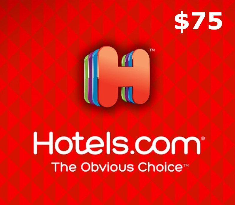 Hotels.com $75 Gift Card