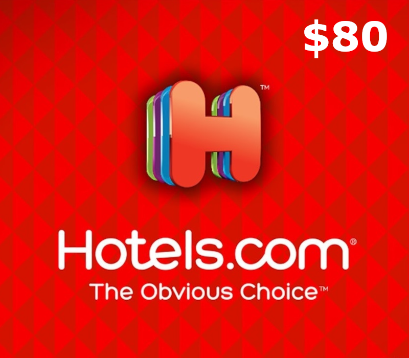 Hotels.com $80 Gift Card