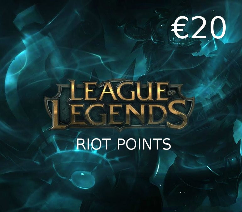League of Legends 20 EUR Prepaid RP Card ES