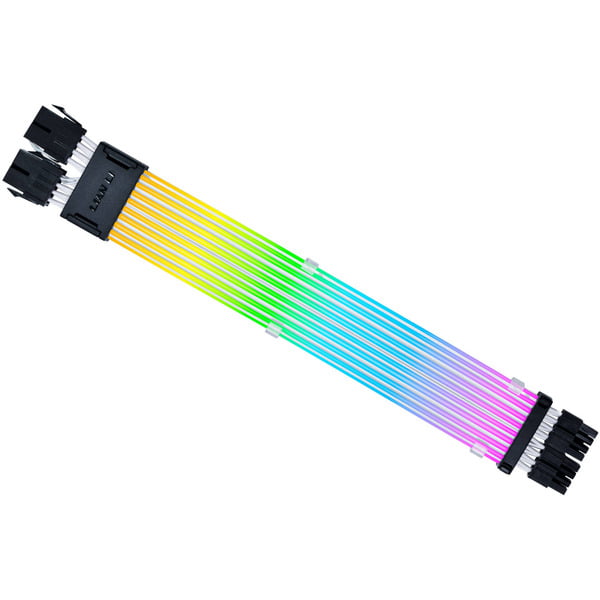 Lian Li Verlängerungskabel Strimer Strimer Wireless CPU 2x8-Pin, PW8-1W-CPU - Lian Li - vue 3