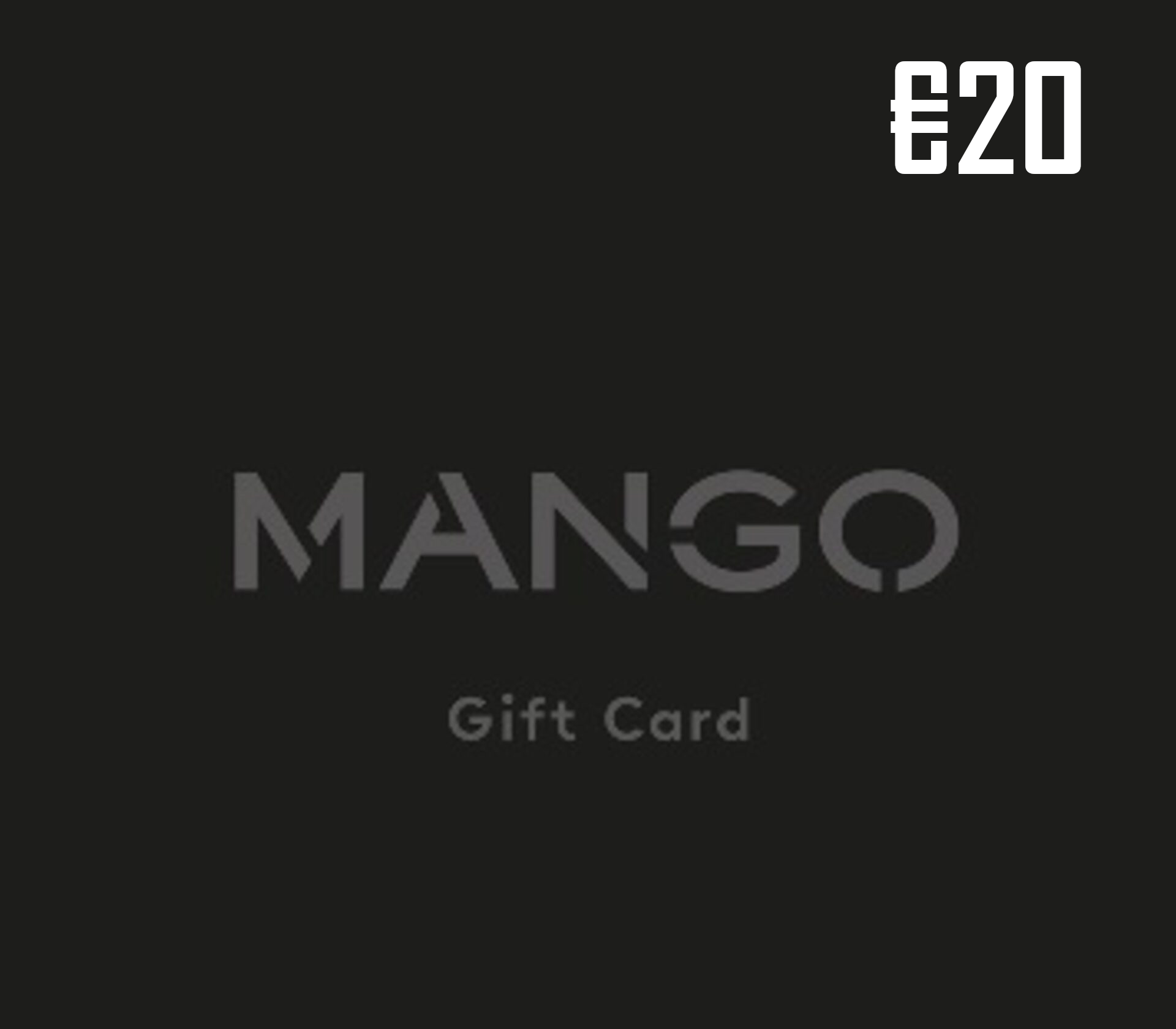 Mango €20 Gift Card IE