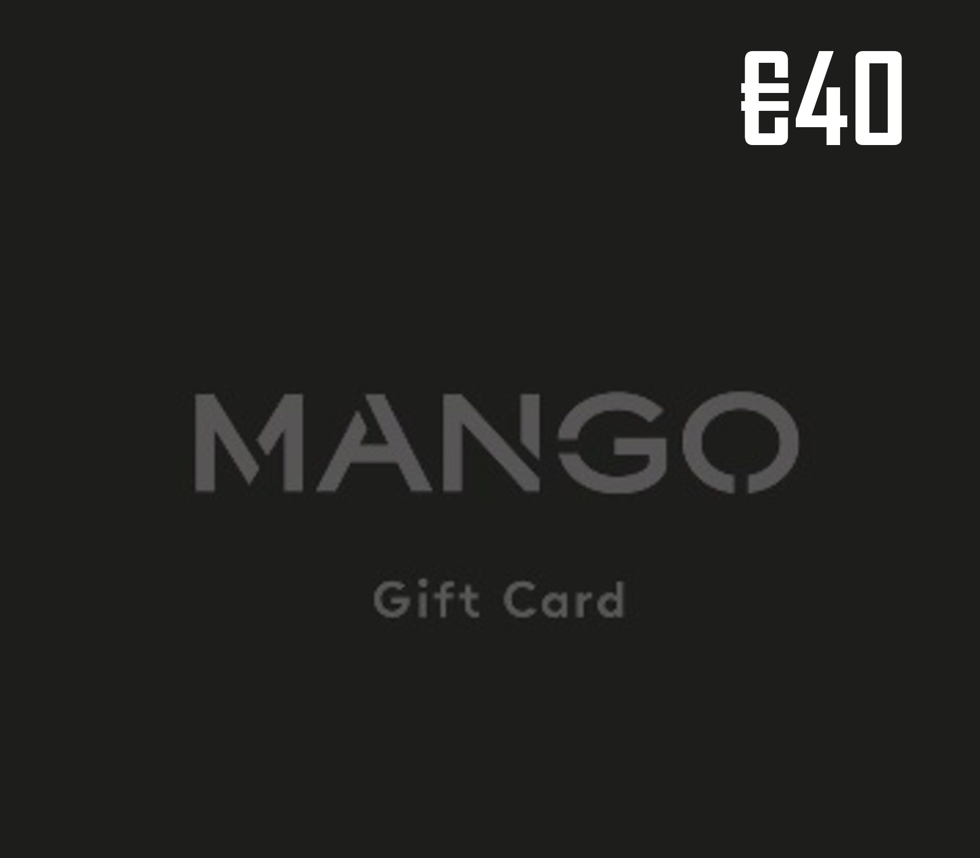 Mango €40 Gift Card IE