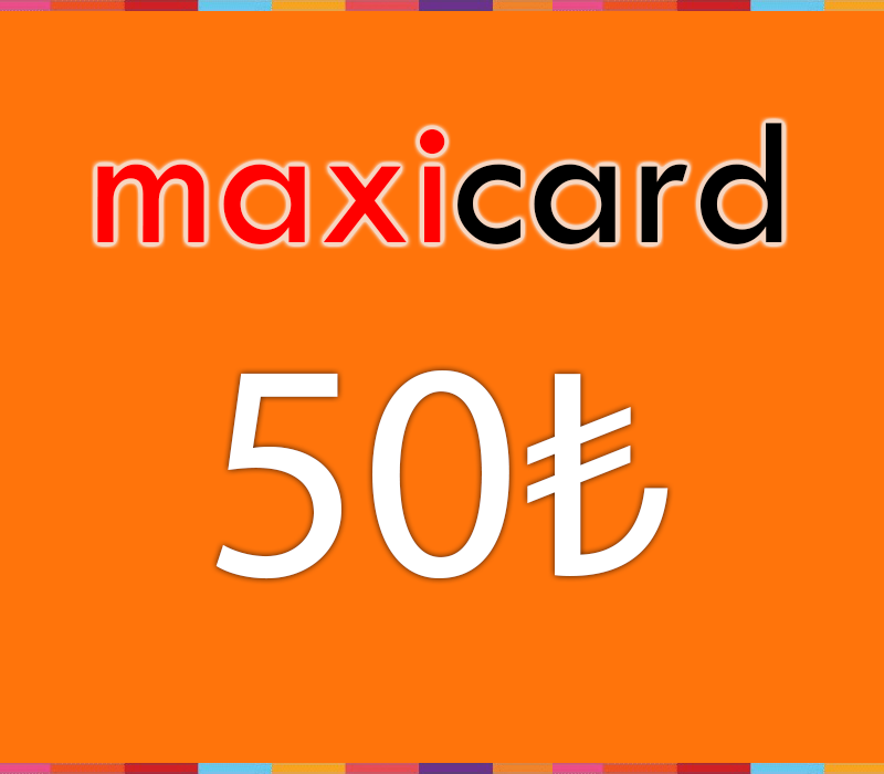 MaxiCard ₺50 Wallet Card TR