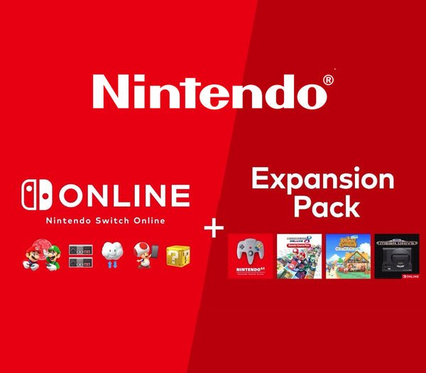 Nintendo Switch Online - 12 Months (365 Days) Family Membership + Expansion Pack