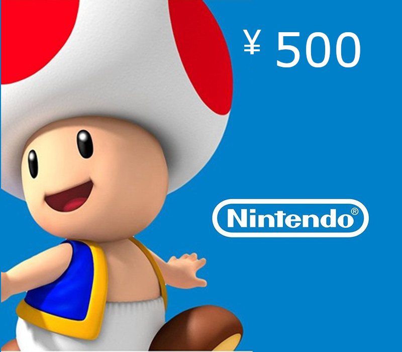Nintendo eShop Prepaid Card ¥500 JP
