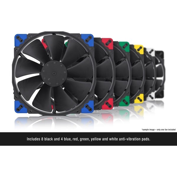 Noctua NF-A20 PWM chromax.black.swap 200x200x30, Gehäuselüfter - Noctua - vue 5
