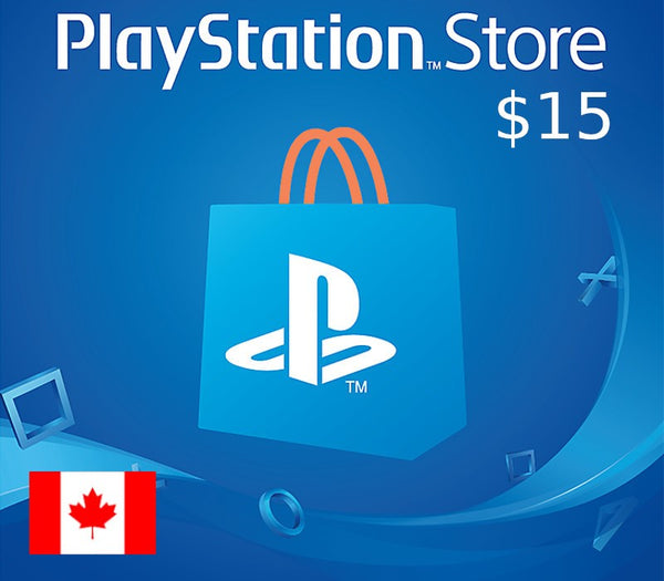 PlayStation Network CAD 15 Gift Card CA