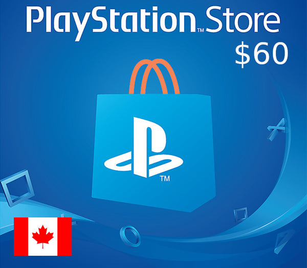PlayStation Network CAD 60 Gift Card CA