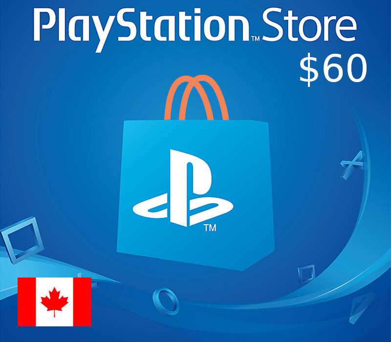 PlayStation Network CAD 60 Gift Card CA