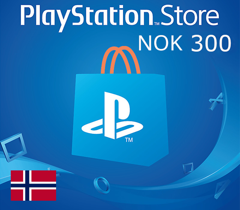 PlayStation Network NOK 300 Gift Card NO
