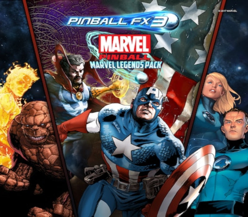 Pinball FX3 - Marvel Pinball - Marvel Legends Pack DLC