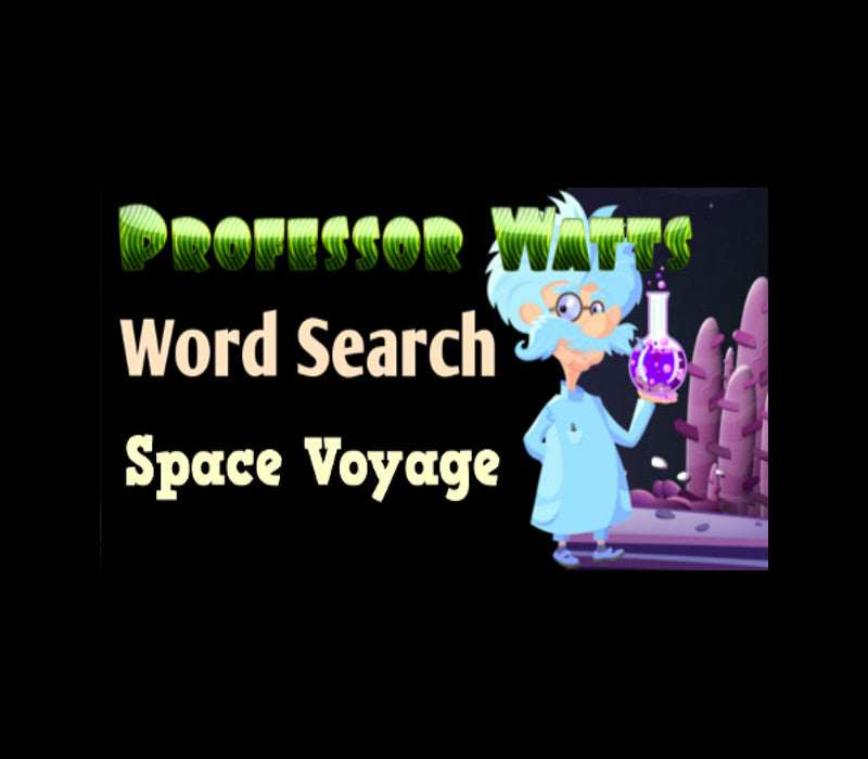 Professor Watts Word Search: Space Voyage