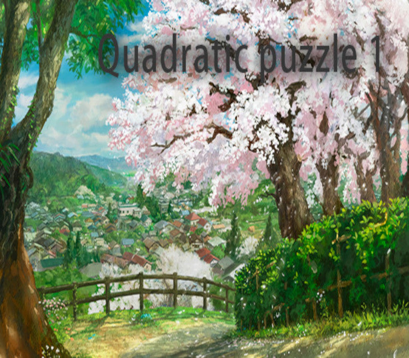 Quadratic puzzle 1