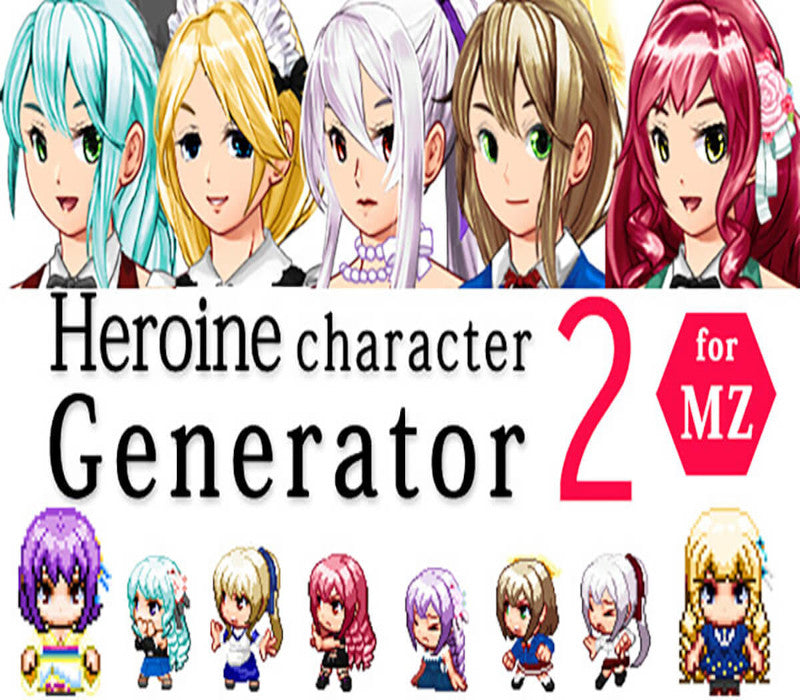 RPG Maker MV - Heroine Character Generator 2 DLC