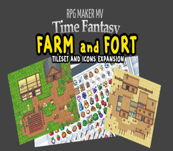 RPG Maker MV - Time Fantasy: Farm and Fort DLC EN Language Only
