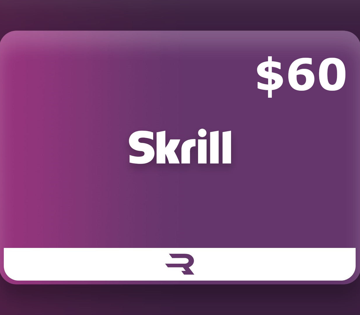 Rewarble Skrill USD 60 Gift Card