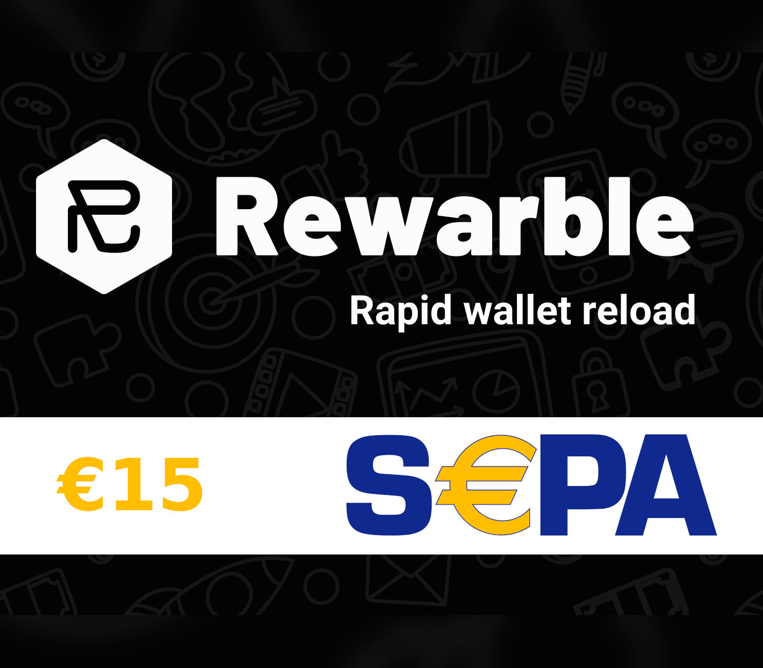 Rewarble SEPA EUR 15 Gift Card
