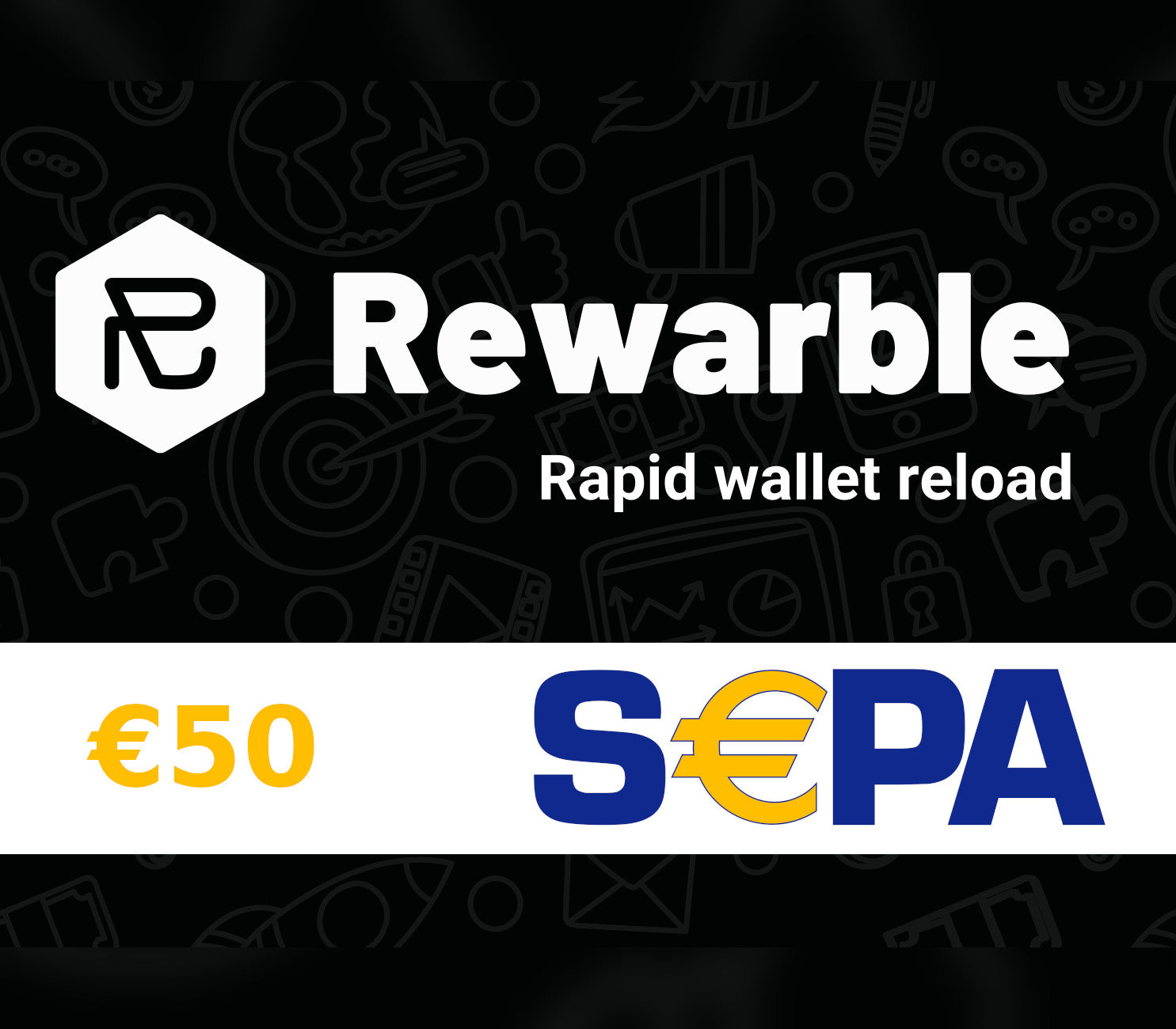 Rewarble SEPA EUR 50 Gift Card