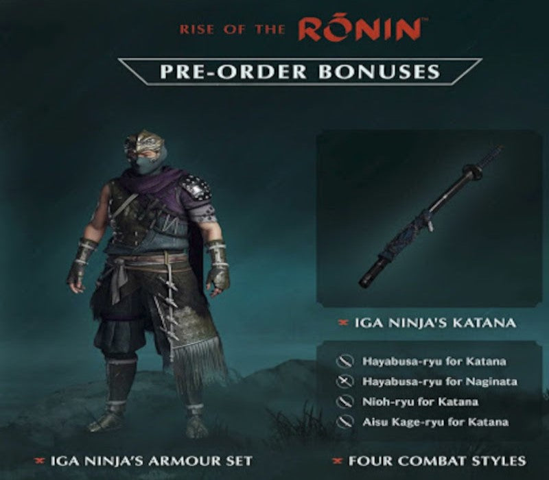 Rise of the Ronin - Pre-Order Bonus DLC