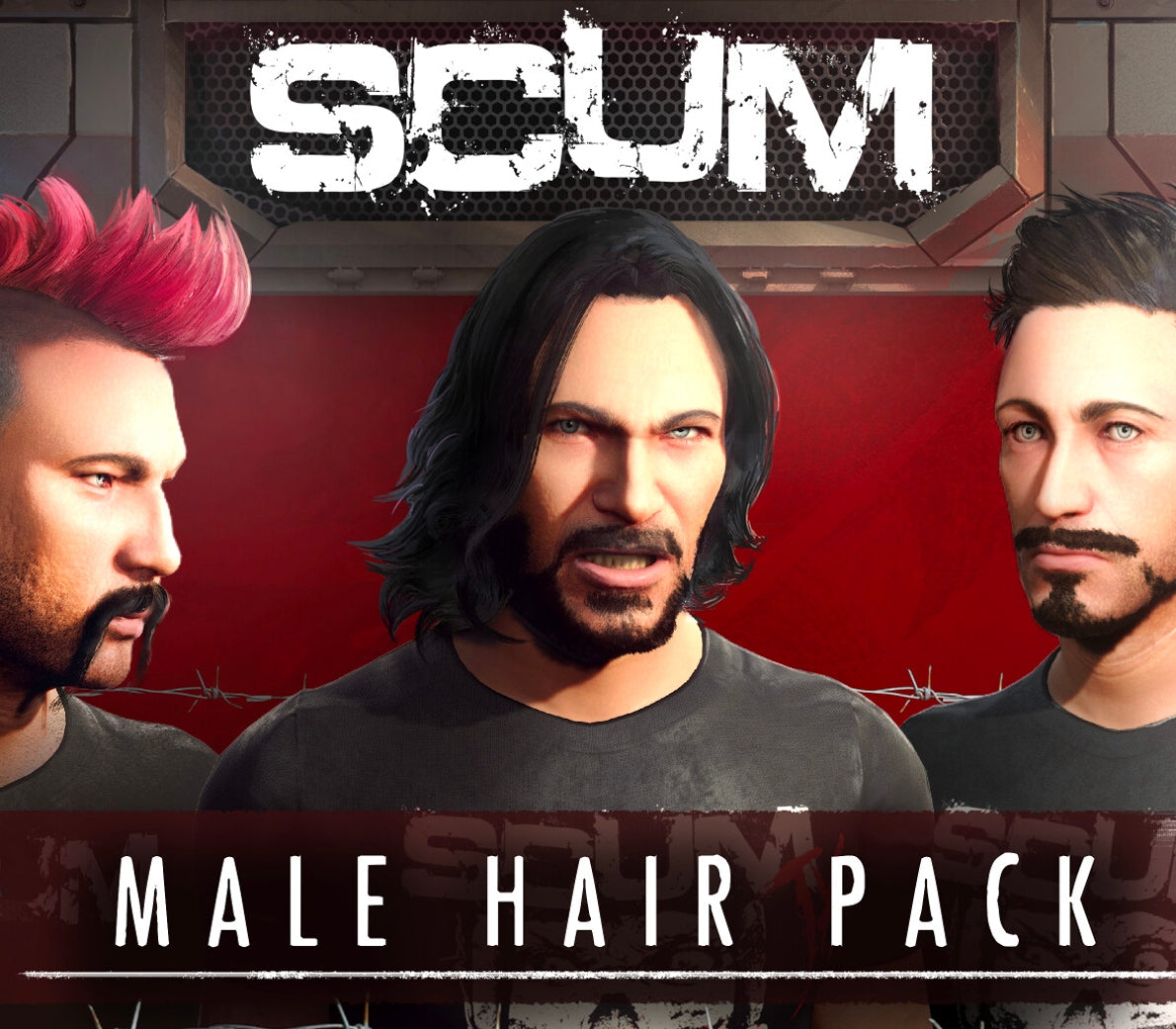 SCUM - Male Hair Pack DLC