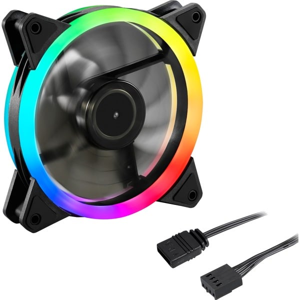 Sharkoon SHARK Blades PWM RGB Fan, Gehäuselüfter - Sharkoon - vue 2