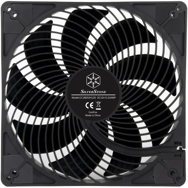 SilverStone SST-AP184i-PRO 180x180x32, Gehäuselüfter - SilverStone - vue 3