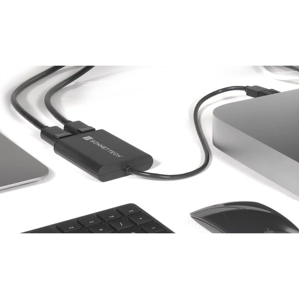 Sonnet USB DisplayLink Adapter, USB-A Stecker > Dual 4K DisplayPort - Sonnet - vue 7