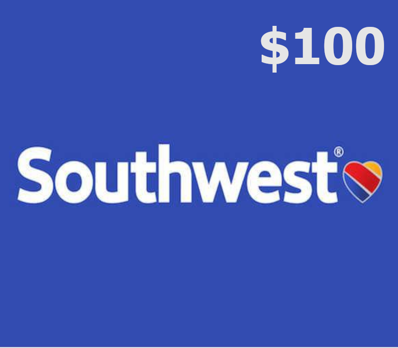 Southwest Airlines $100 Gift Card