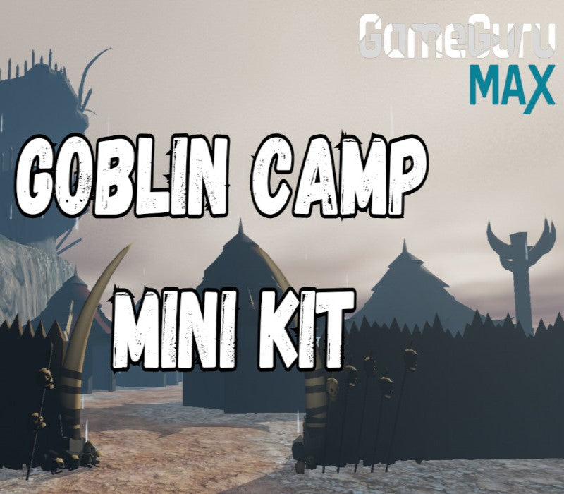 GameGuru MAX - Low Poly Mini Kit: Goblin Camp DLC