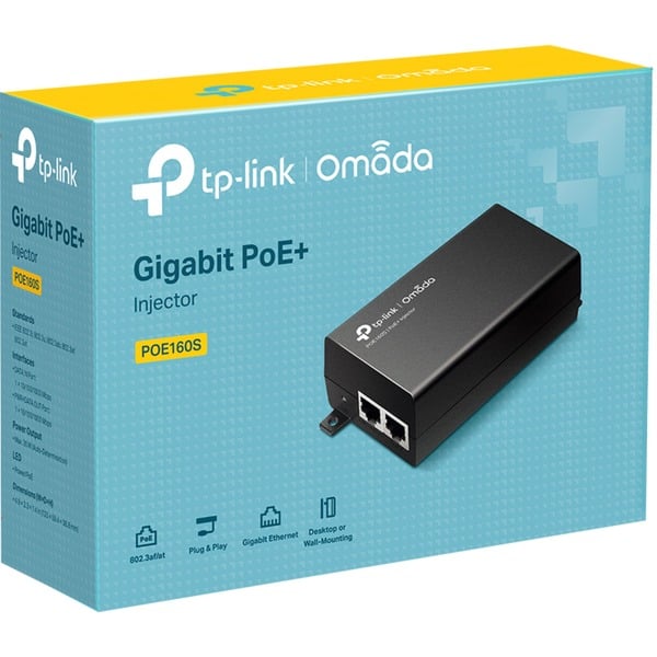 TP-Link TL-PoE160S PoE Injector Adapter - TP-Link - vue 3