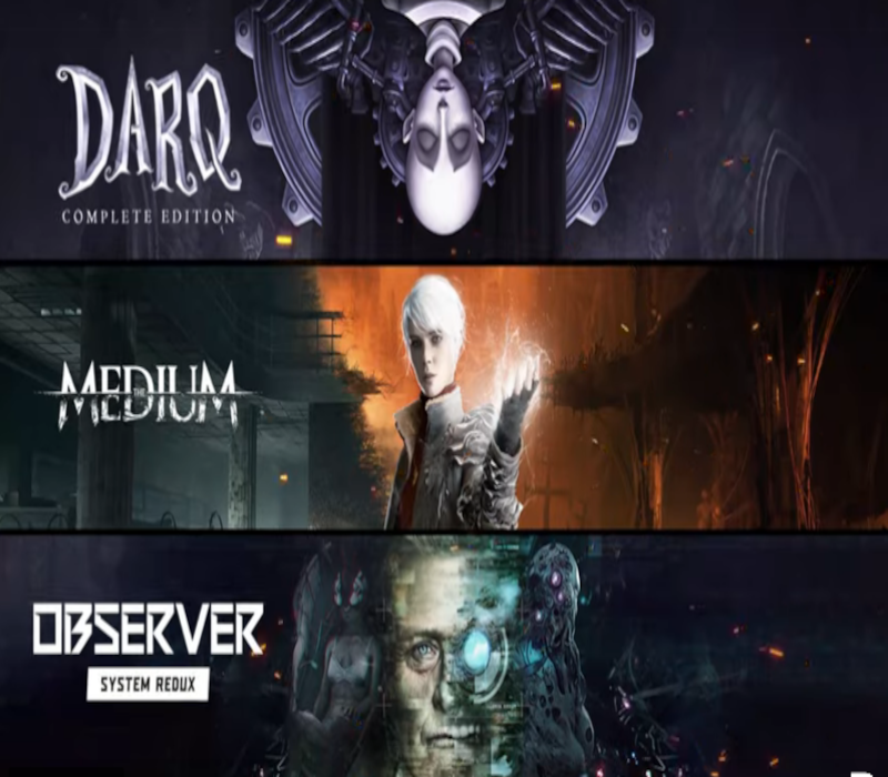 The Medium + Observer: System Redux + DARQ: Complete Edition - Bundle AR