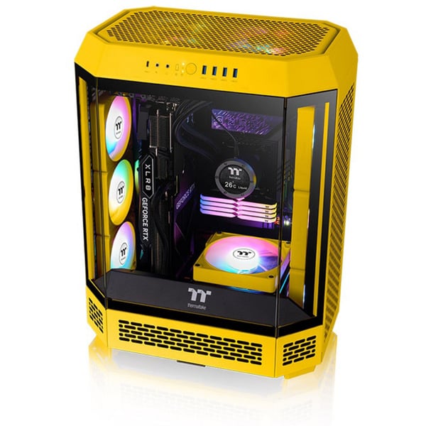 Thermaltake CT120 EX Reverse ARGB Sync PC Cooling Fan Bumblebee, Gehäuselüfter - Thermaltake - vue 5