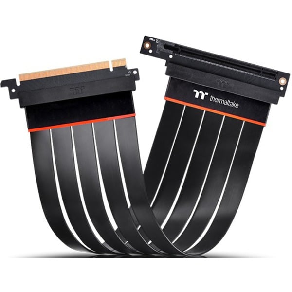 (€ 265,83 / 1 m) Thermaltake PCIe 90° Extender câble 4.0 16x 30cm, Verlängerungskabel - Thermaltake - vue 4