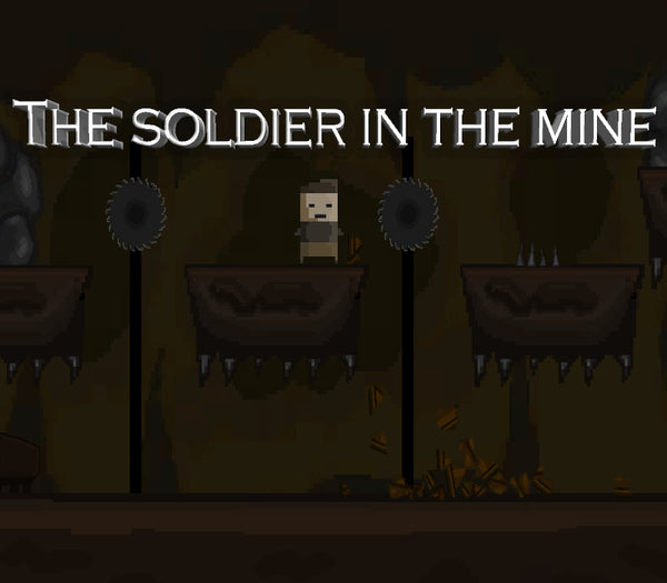 The soldier in the mine