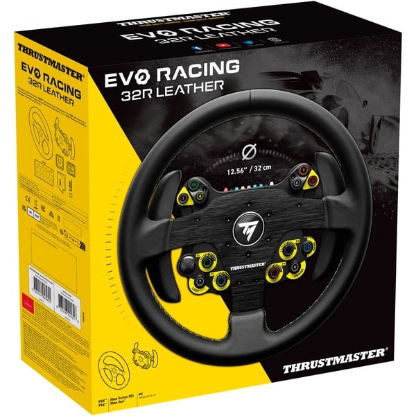 Thrustmaster EVO Racing 32R Leather, Austausch-Lenkrad - Thrustmaster - vue 6