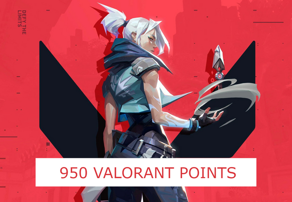 VALORANT - 950 Valorant Points Gift Card