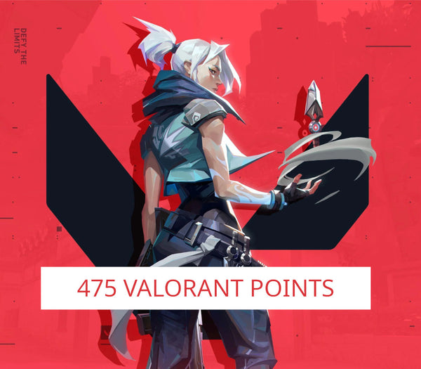 VALORANT - 475 Valorant Points Gift Card NA