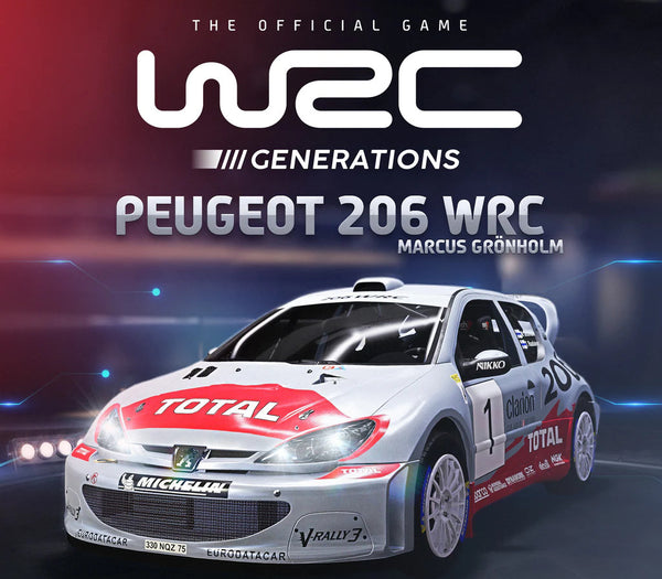 WRC Generations - Peugeot 206 WRC 2002 DLC