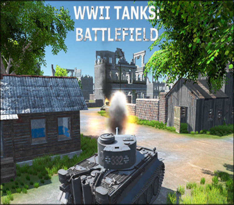 WWII Tanks Battle Battlefield