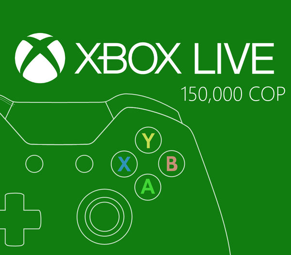 XBOX Live COP 150000 Prepaid Card CO