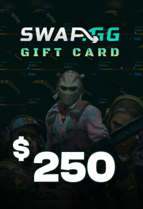 Swap.gg Gift Card 250 USD - Swap.gg Key - GLOBAL