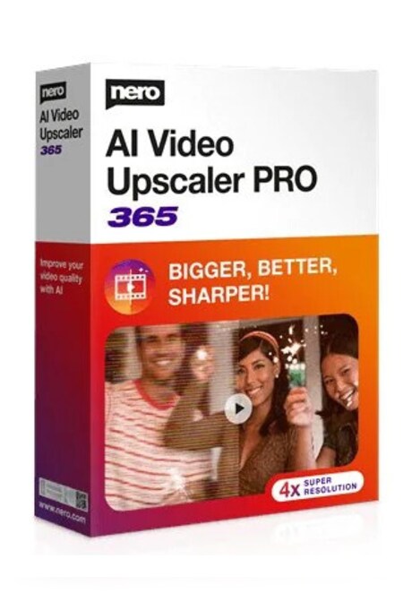 Nero AI Video Upscaler PRO (1 PC, 1 Year) - Nero Key - GLOBAL