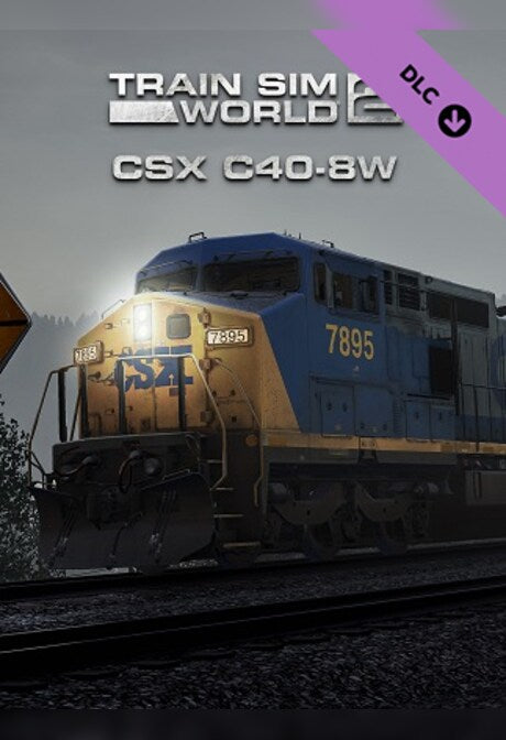 Train Sim World 2: CSX C40-8W Loco (PC) - Steam Key - GLOBAL
