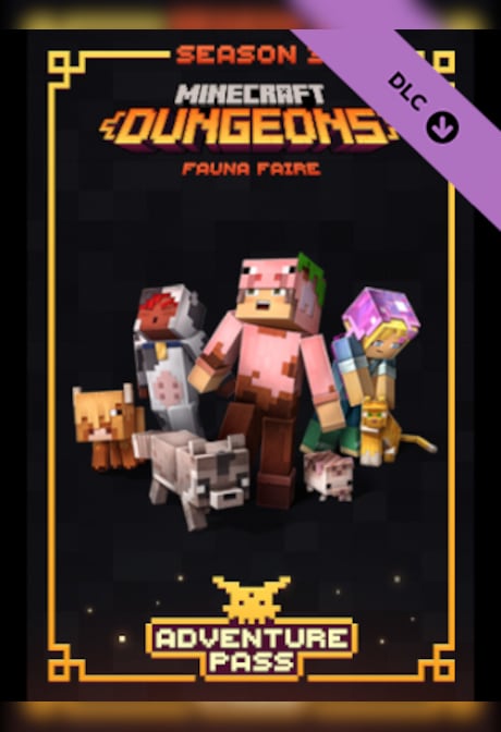Minecraft Dungeons: Fauna Faire Adventure Pass (PC) - Microsoft Store Key - GLOBAL